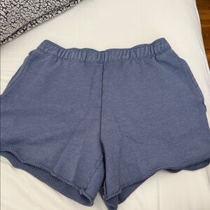 Aerie Women's Athletic Shorts in Blue